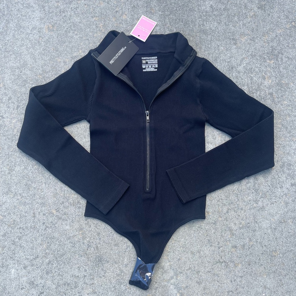 Pretty Little Thing Black Bodysuit